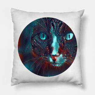 Affectionate mycat, revolution for cats Pillow