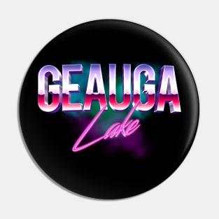 Geauga Lake Vaporwave Pin