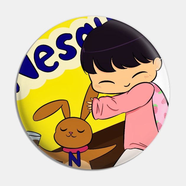 Nesquik Moonbin Pin by yaheloma