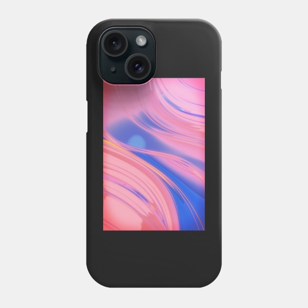Iridescent Abstraction Phone Case by cinema4design