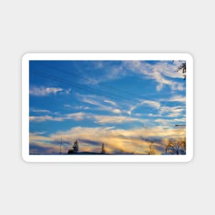 CREATIVE COLOFUL SKY PHOTOGRAPHY MY Magnet