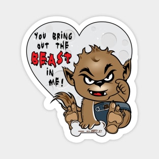 Wolfie Beast Magnet