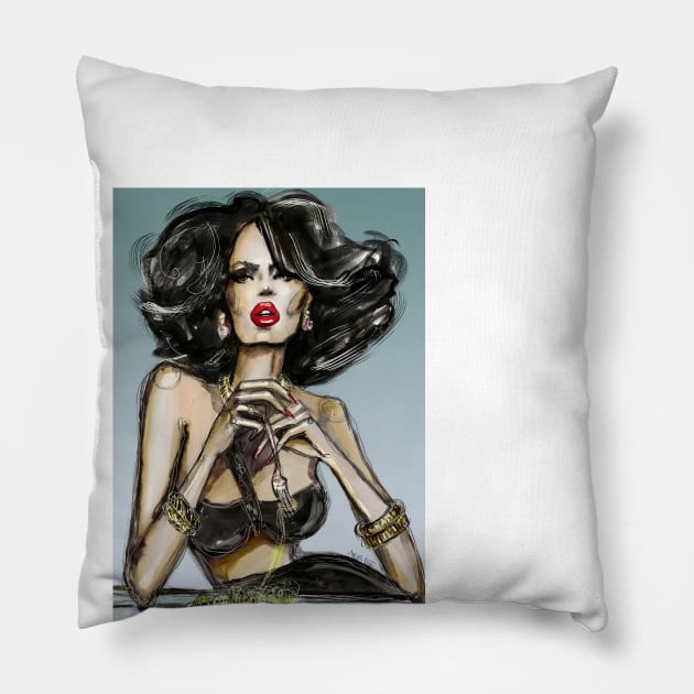 Dinner Pillow by anadeestyle