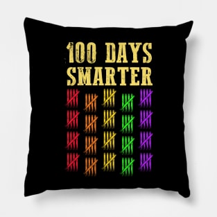 100 Days Smarter School Pillow