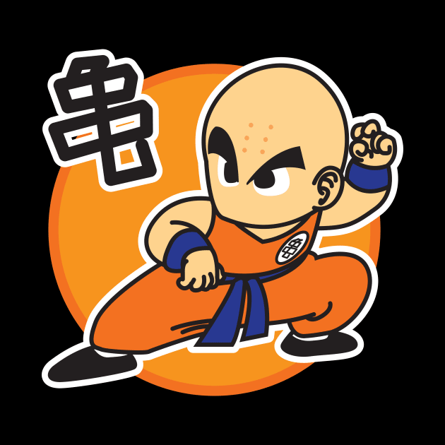 Krillin Dragon Ball T-shirt by amratee