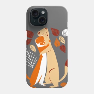 Autumn Weasel Hugs #2 Phone Case