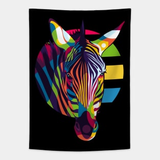 Wild Zebra Tapestry