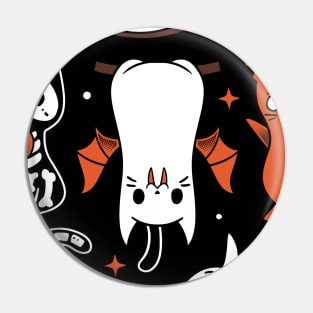 Spooky Kitty Crew - Halloween Cats Pin