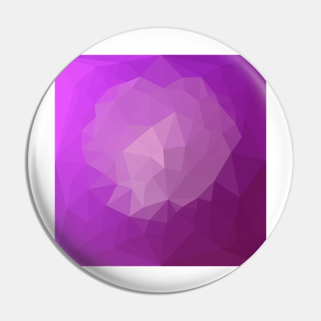 Eminence Violet Abstract Low Polygon Background Pin by retrovectors