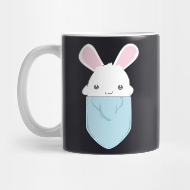 Kawaii Bunny Year of Rabbit Cute Coffee Mug