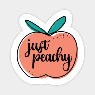 just peachy Magnet