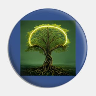 Yggdrasil World Tree of Life Pin