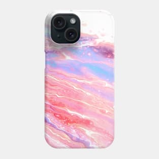 cotton candy pour art Phone Case