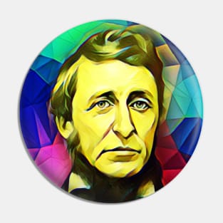 Ralph Waldo Emerson Colourful Portrait | Ralph Waldo Emerson Artwork 6 Pin