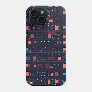 Boundless Violet infinity - Abstract Universe Seamless Pattern Phone Case