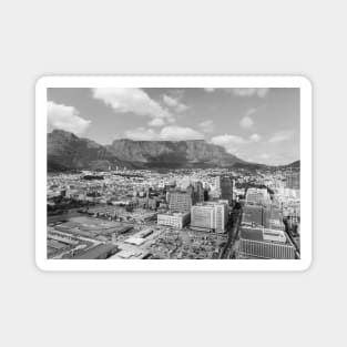 Vintage Cityscape Capetown South Africa Magnet