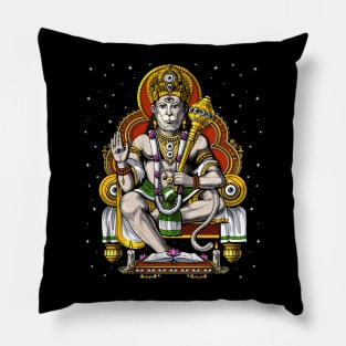 Psychedelic Hanuman Pillow