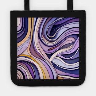 Abstract fluid art Tote