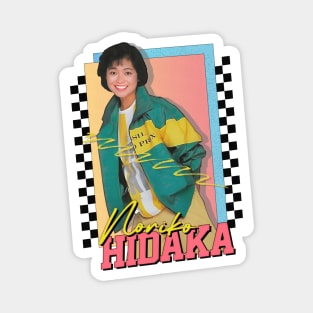 Noriko Hidaki / Retro 80s Fan Design Magnet