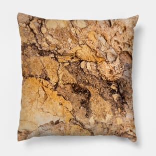 Ocean Eroded Rock Formation Pillow