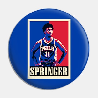 Jaden Springer Pop Art Style Pin