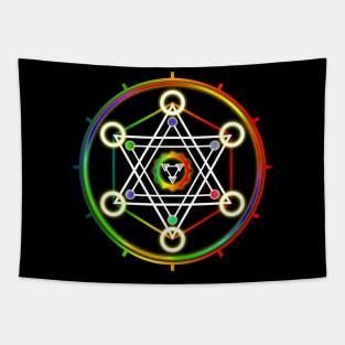 Spiritual Geometry / David's Star 04 Tapestry