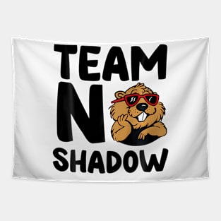 Team No Shadow Groundhog Day Tapestry