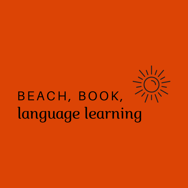 Beach, Book, Language Learning by mon-