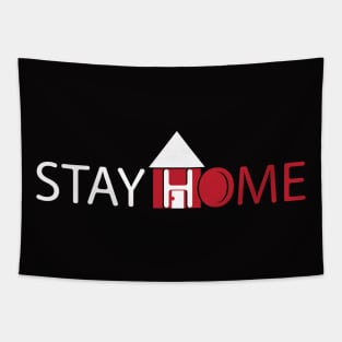 Stay Home Tapestry