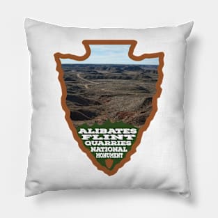 Alibates Flint Quarries National Monument photo arrowhead Pillow
