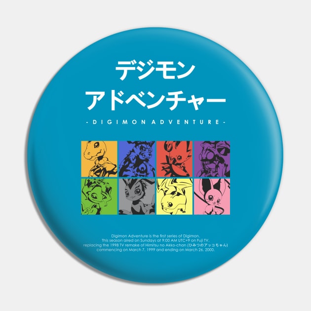 Digimon Adventure 01 Pin by Artmateur Official