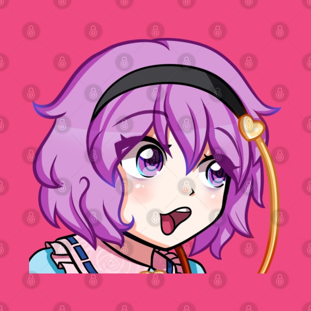 Satori Komeiji Pog by colorful-kitten