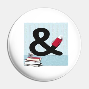 Ampersand enjoying reading. Pin