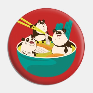 Panda Ramen Pin