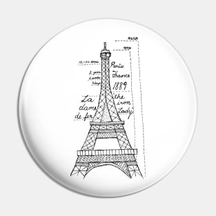 Eiffel Tower Pin