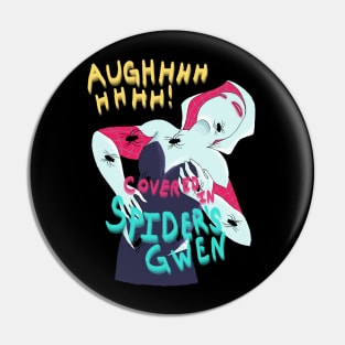 covered in spiders gwen Pin