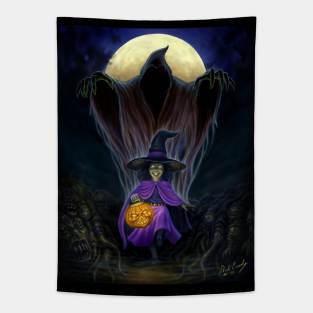 A Haunting we shall go! Tapestry