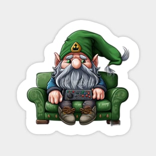 Irish Gamer Gnome Magnet