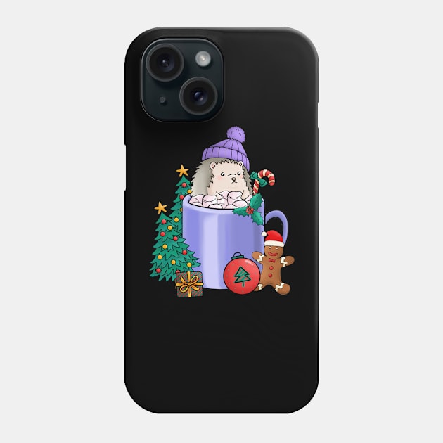 Cute and Lovely Animals with Christmas Vibes Phone Case by Gomqes