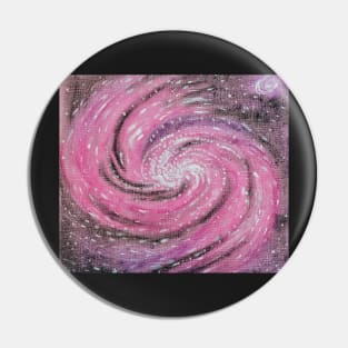 Pink Nebula Pin