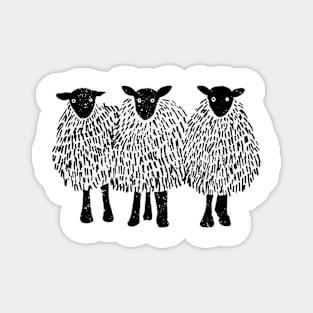 Triple sheep Magnet