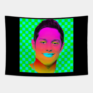 Pete Davidson Portrait Tapestry