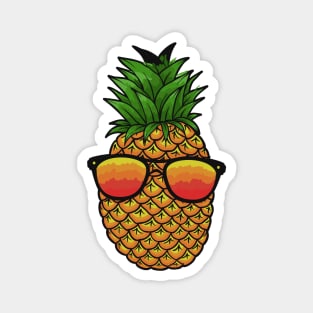 Pineapple Lover Design Magnet