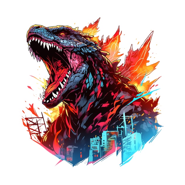 godzilla by piratesnow