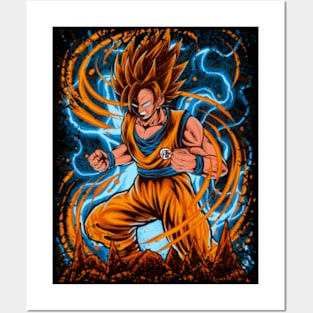 Goku and Gohan Manga Art Board Print for Sale by SenorFiredude