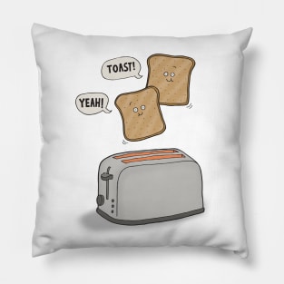 Toast! Yeah! Pillow