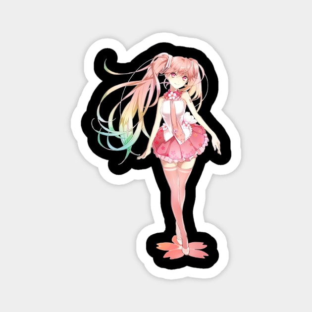 Sakura Miku Magnet by ThomaneJohnson