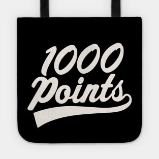 1000 Points Scorer High School Basketball Player Tote