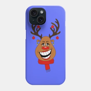 Funny Glamorous Reindeer Phone Case