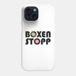 'Boxenstopp' F1 Pitstop Design Phone Case